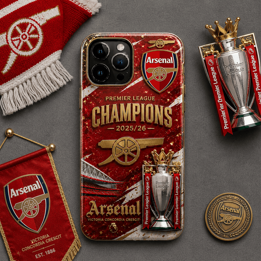 Premium ARS x Premier League Champions 25 26 Phone Case DATND TANTD 260526