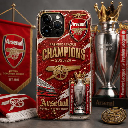 Premium ARS x Premier League Champions 25 26 Phone Case DATND TANTD 260526