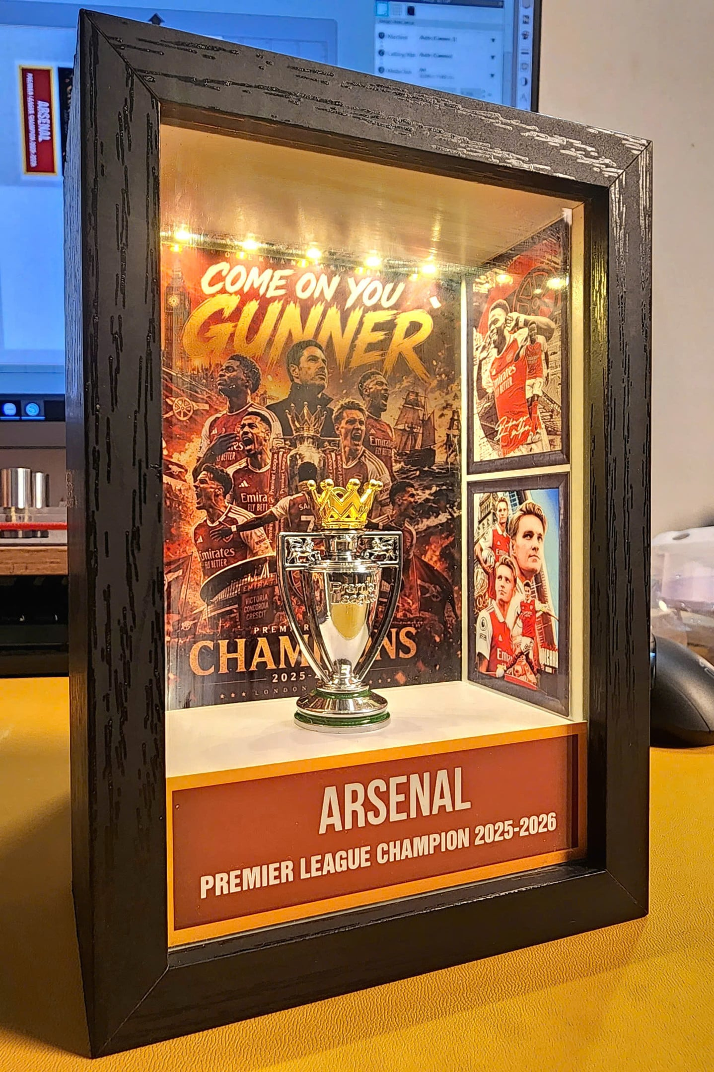 Premium EPL ARS Champions 25 - 26 Display Case V1 NMD CTKT