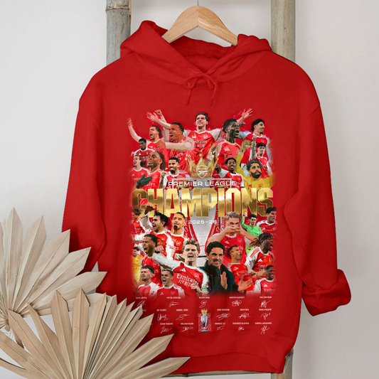 Premium EPL ARS Champions 25 - 26 Hoodie  V2 NMD CTKT
