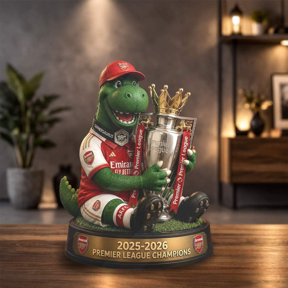 Premium EPL ARS Champions 25 - 26 Shape Plaque V4 NMD CTKT