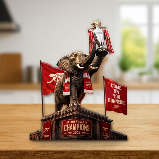 Premium EPL ARS Champions 25 - 26 Shape Plaque V5 NMD CTKT