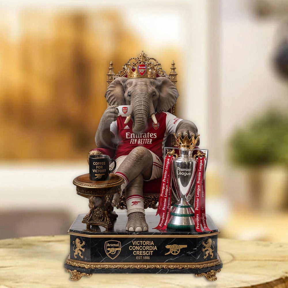 Premium EPL ARS Champions 25 - 26 Shape Plaque V6 NMD CTKT