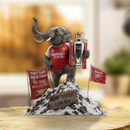Premium EPL ARS Champions 25 - 26 Shape Plaque V9 NMD CTKT