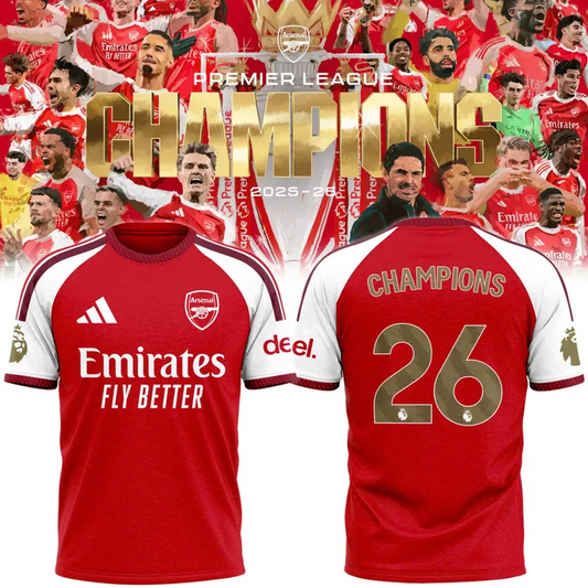 Premium EPL ARS Champions 25 - 26 T-Shirt  V0 NMD CTKT