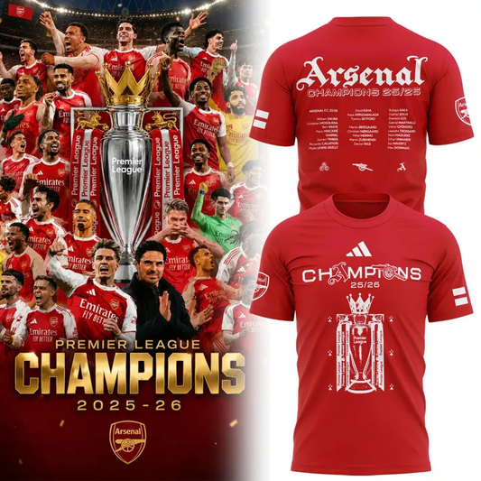 Premium EPL ARS Champions 25 - 26 T-Shirt  V2 NMD CTKT