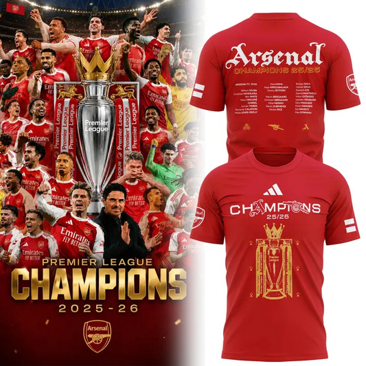 Premium EPL ARS Champions 25 - 26 T-Shirt  V3 NMD CTKT