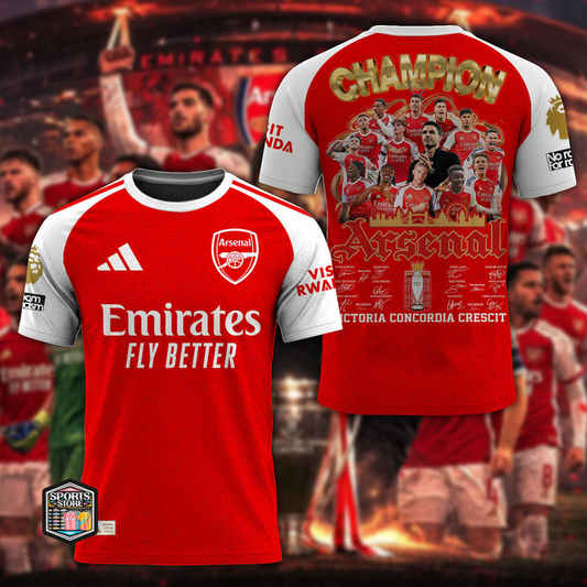 Premium EPL ARS Champions 25 - 26 T-Shirt  V5 NMD CTKT