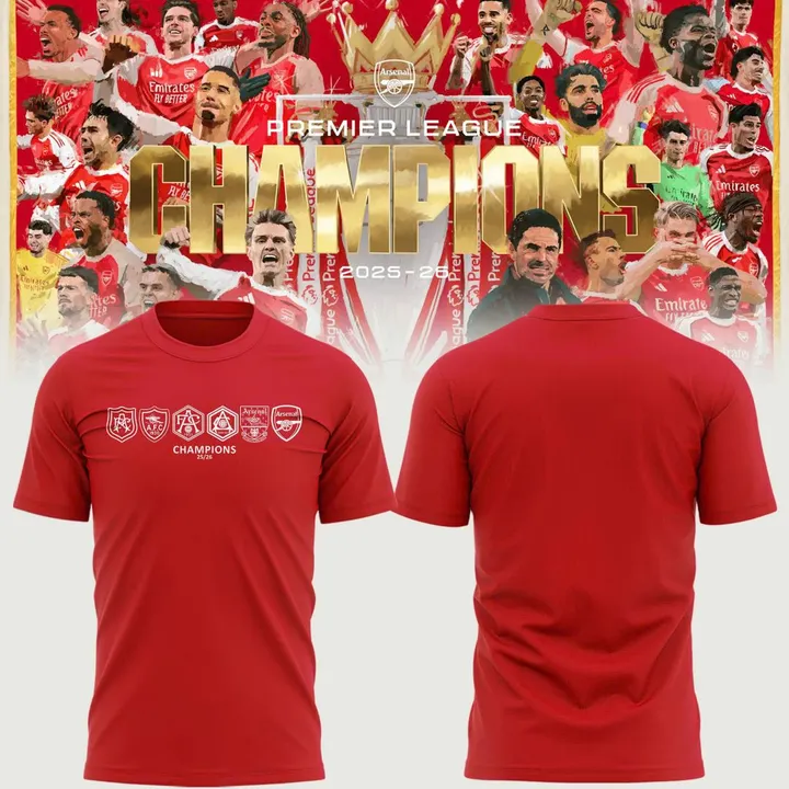 Premium EPL ARS Champions 25 - 26 T-Shirt  V22 NMD CTKT