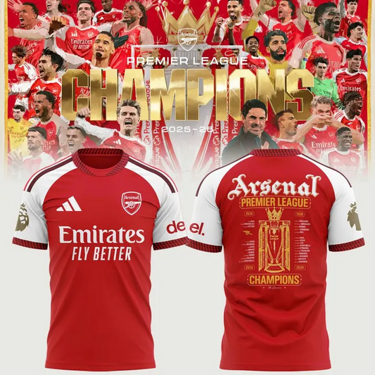 Premium EPL ARS Champions 25 - 26 T-Shirt  V24 NMD CTKT