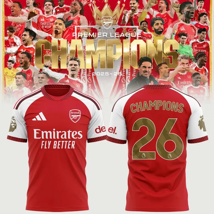 Premium EPL ARS Champions 25 - 26 T-Shirt  V25 NMD CTKT