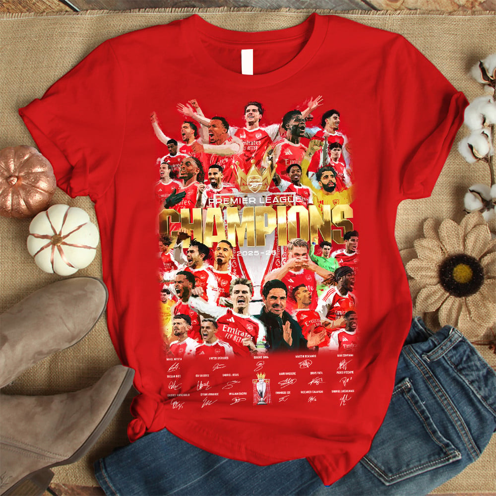 Premium EPL ARS Champions 25 - 26 T-Shirt  V8 NMD CTKT