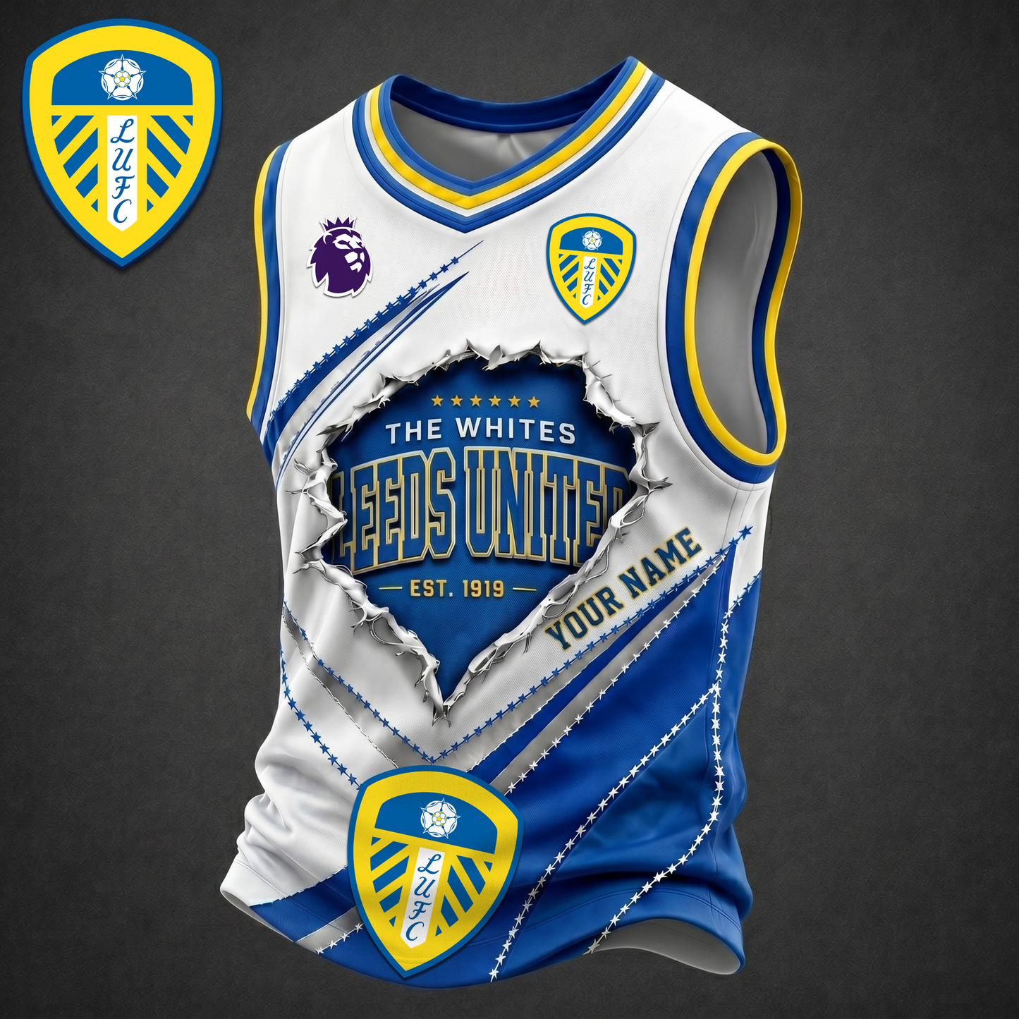 Premium EPL X LEED Game Day V-neck Tank Top Shirt FOR SUMMER HOLIDAY NDT VHM 050626