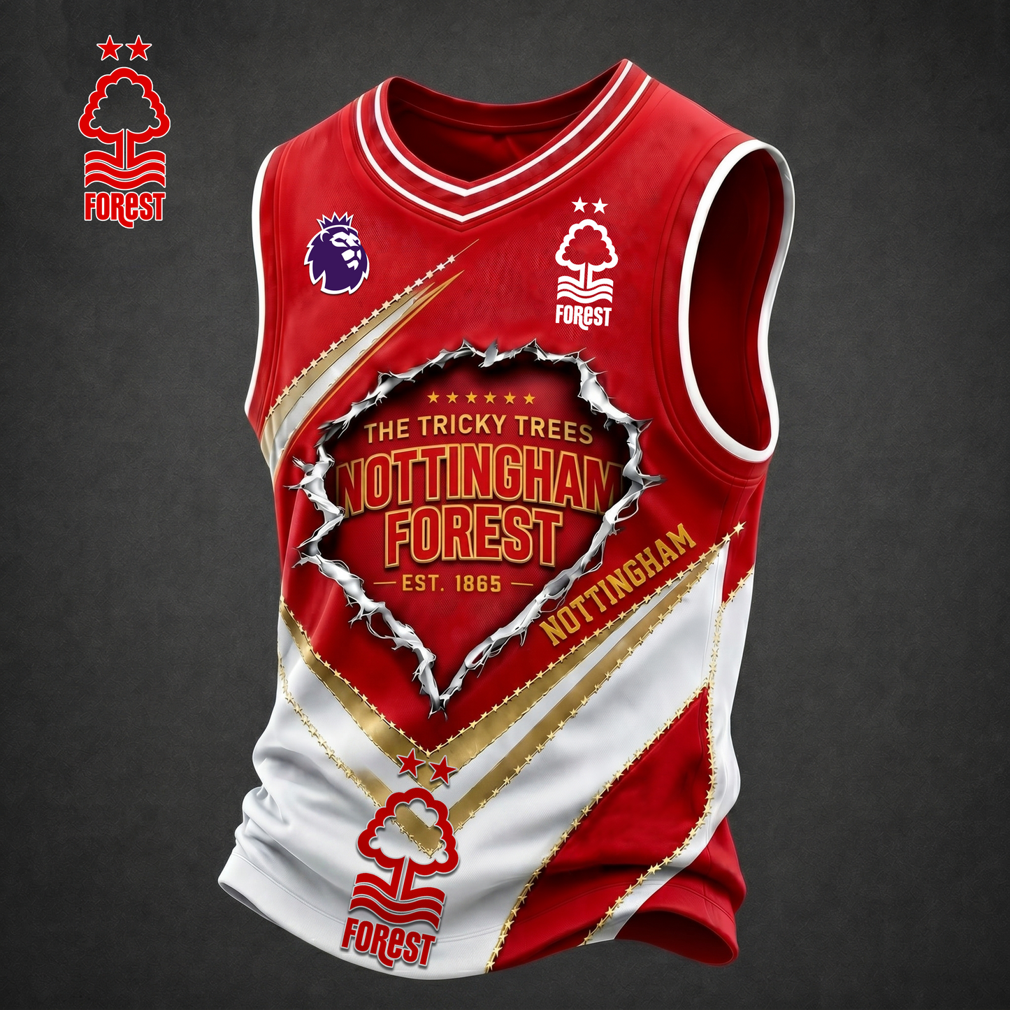Premium EPL X NF Game Day V-neck Tank Top Shirt FOR SUMMER HOLIDAY NDT VHM 050626