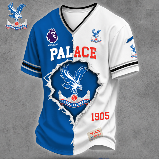 Premium EPL X PAL Game Day Streetwear V-neck  Shirt NDT VHM 040626