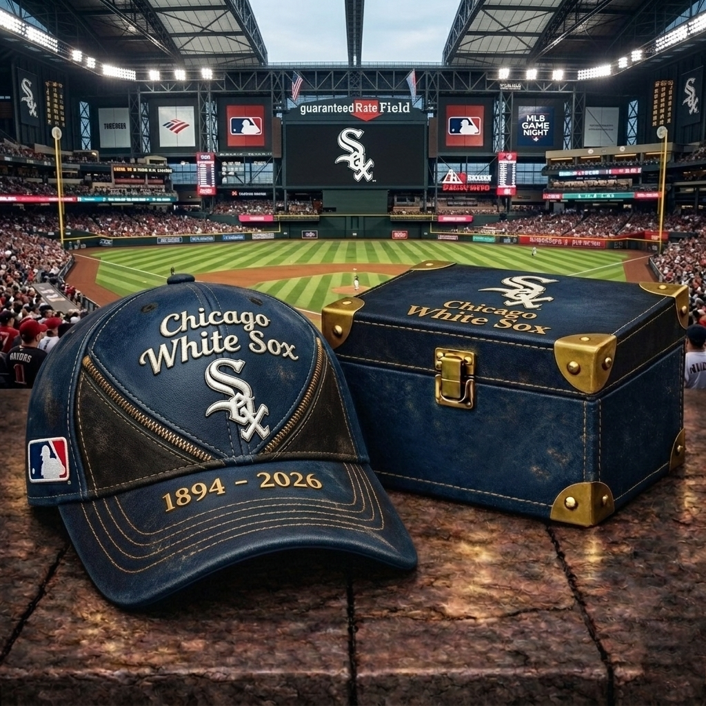 Premium MLB CWS Vintage Zipper Heritage Anniversary Cap V10 NMD CTKT