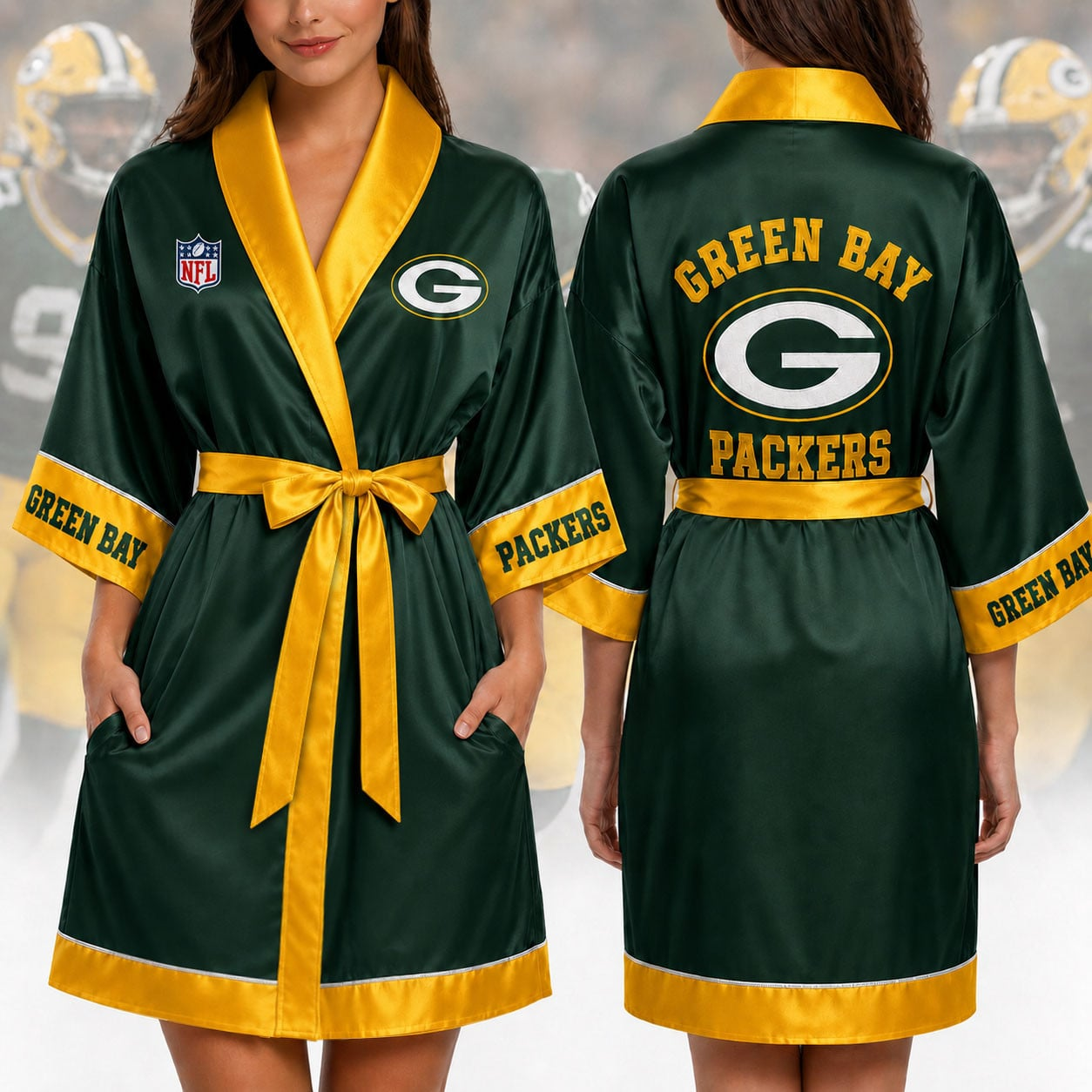 Premium NFL GB Game Day Bathrobe V1 NMD 190526 TTV
