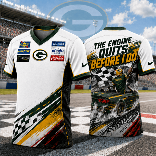 Premium NFL GB Speedway NASCAR T-Shirt V6 NMD 180526 TTV