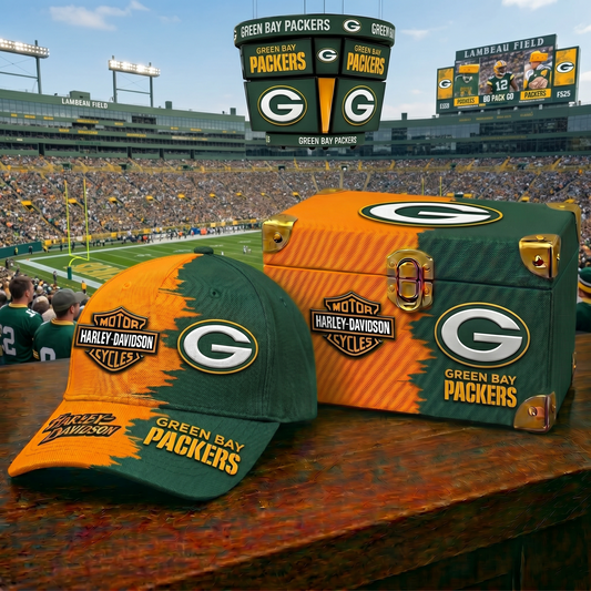 Premium NFL GB x Harley-Davidson Classic Cap V37 NMD 160526 TTV