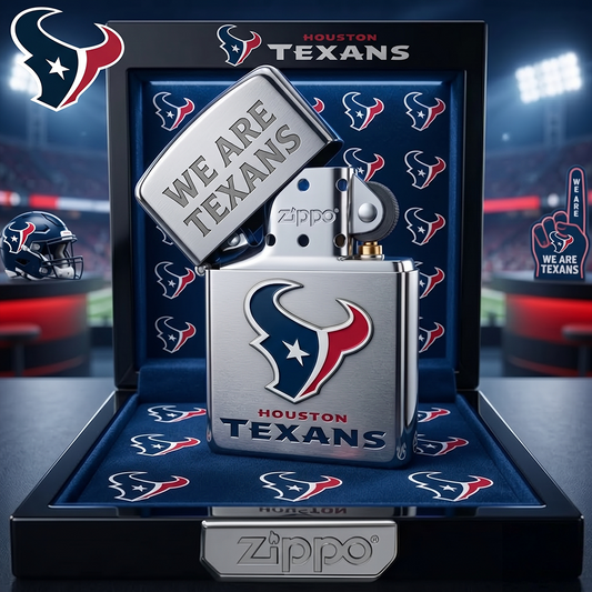 Premium NFL HOU Heritage Lighter Case V1 NMD 162526 TTV
