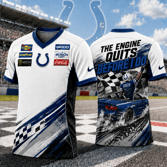 Premium NFL IND Speedway NASCAR T-Shirt V6 NMD 180526 TTV
