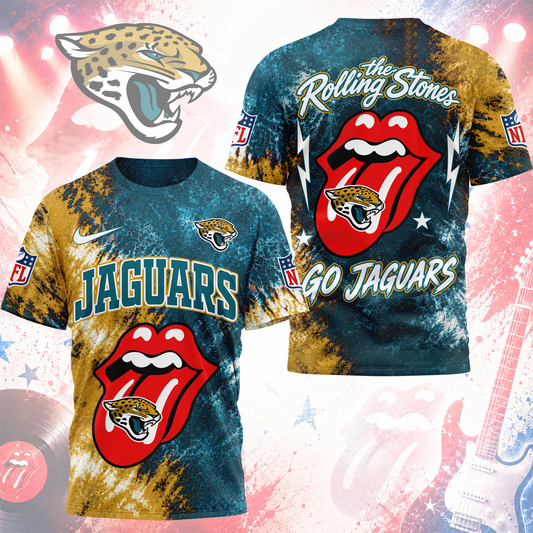 Premium NFL JAC x The Rolling Stones T- Shirt V7 NMD 180526 TTV