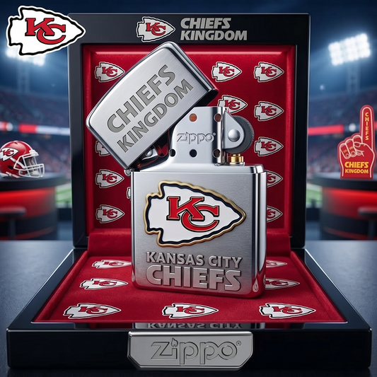 Premium NFL KC Heritage Lighter Case V1 NMD 162526 TTV