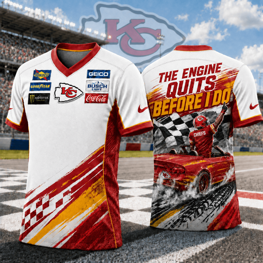 Premium NFL KC Speedway NASCAR T-Shirt V6 NMD 180526 TTV