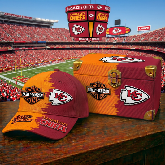 Premium NFL KC x Harley-Davidson Classic Cap V37 NMD 160526 TTV