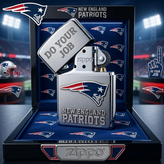 Premium NFL NE Heritage Lighter Case V1 NMD 162526 TTV