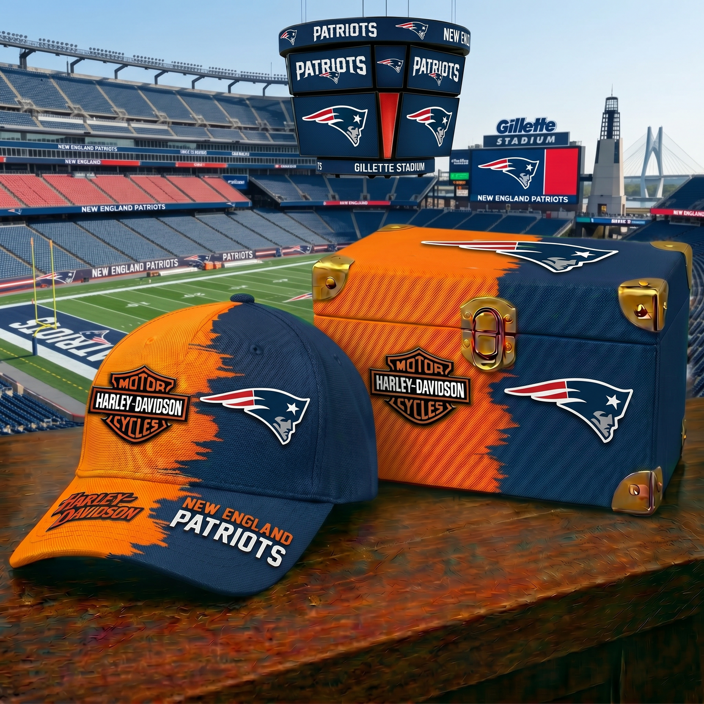 Premium NFL NEP x Harley-Davidson Classic Cap V37 NMD 160526 TTV