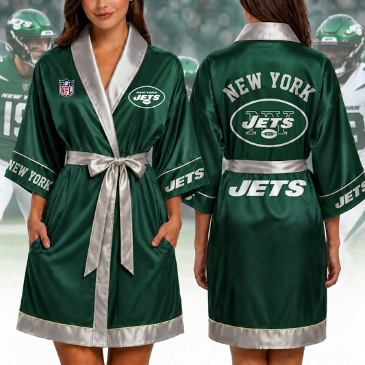 Premium NFL NYJ Game Day Bathrobe V1 NMD 190526 TTV