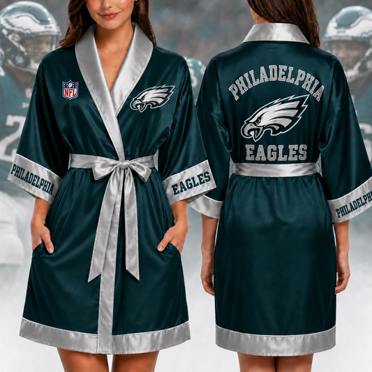 Premium NFL PHI Game Day Bathrobe V1 NMD 190526 TTV