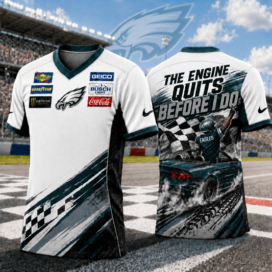 Premium NFL PHI Speedway NASCAR T-Shirt V6 NMD 180526 TTV