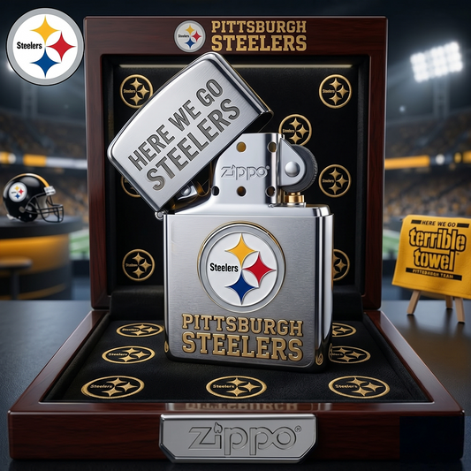 Premium NFL PIT Heritage Lighter Case V1 NMD 162526 TTV