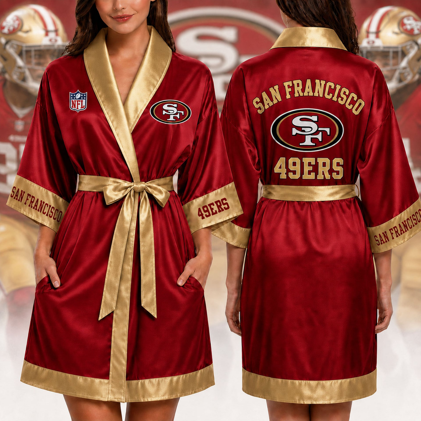Premium NFL SF Game Day Bathrobe V1 NMD 190526 TTV