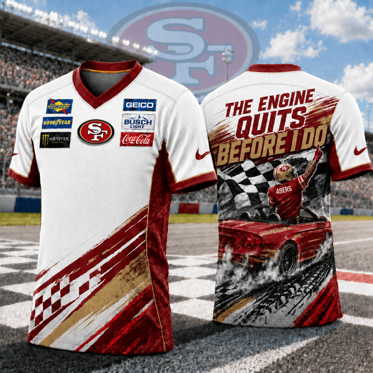 Premium NFL SF Speedway NASCAR T-Shirt V6 NMD 180526 TTV