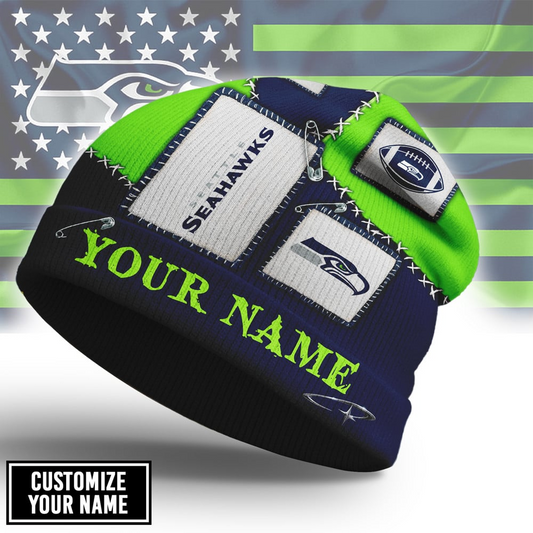 Premium NFL SS Heritage Patch Beanie Hat V3 NMD CTKT