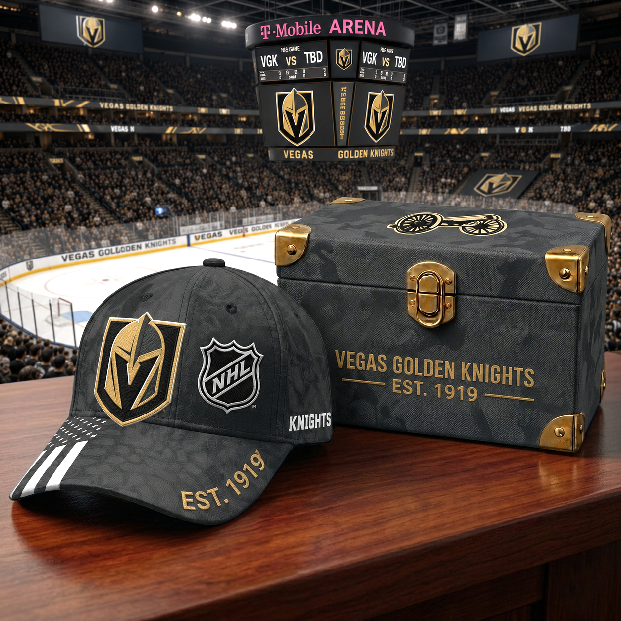 Premium NHL VGK Heritage Cap V36 NMD CTKT