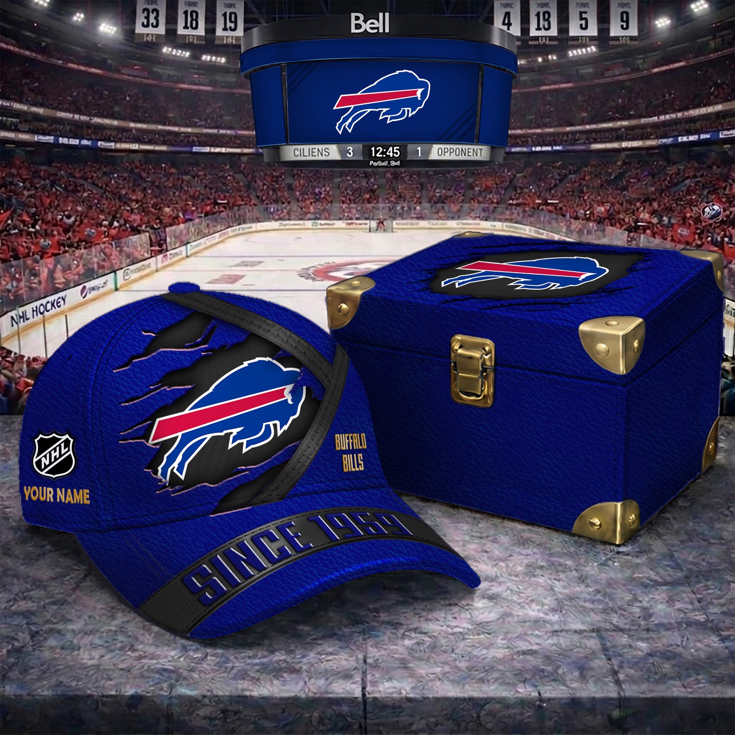 Premium NFL X BB CUSTOM NAME CRACK HAT NDT NTN 050526