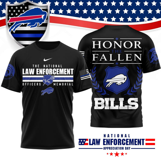 Premium NFL X BUF The National Law Enforcement 3D Shirt NDT LVH 050626