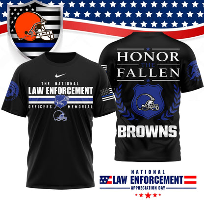 Premium NFL X CLE The National Law Enforcement 3D Shirt NDT LVH 050626