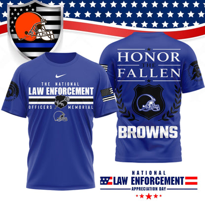 Premium NFL X CLE The National Law Enforcement 3D Shirt NDT LVH 050626