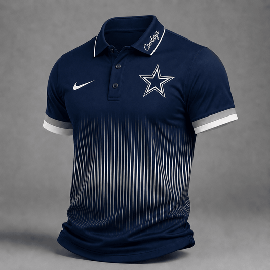 Premium NFL X DAL Performance Polo Shirt FOR SUMMER HOLIDAY 110626