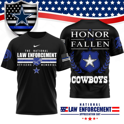 Premium NFL X DAL The National Law Enforcement 3D Shirt NDT LVH 050626