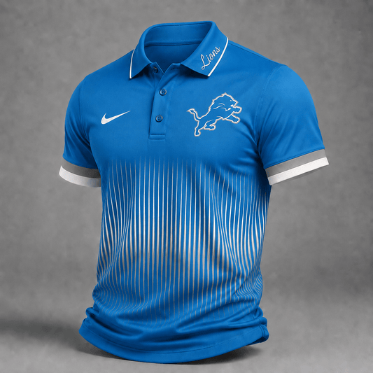 Premium NFL X DET Performance Polo Shirt FOR SUMMER HOLIDAY 110626