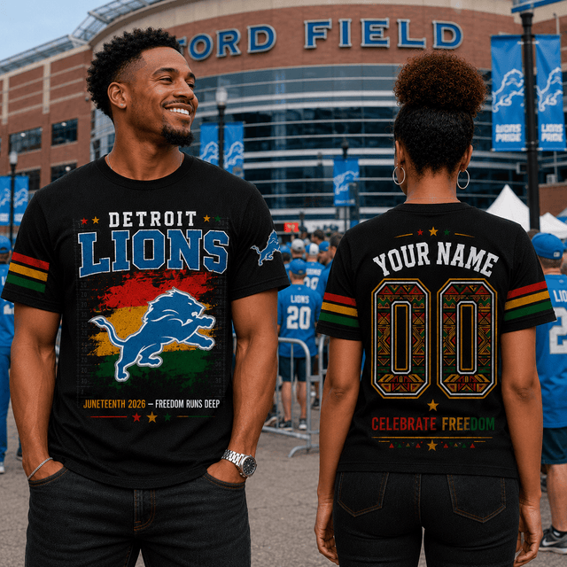 Premium NFL  X DL Juneteenth 2026  Shirt Personalized Gift For Fan NDT VHM 090626