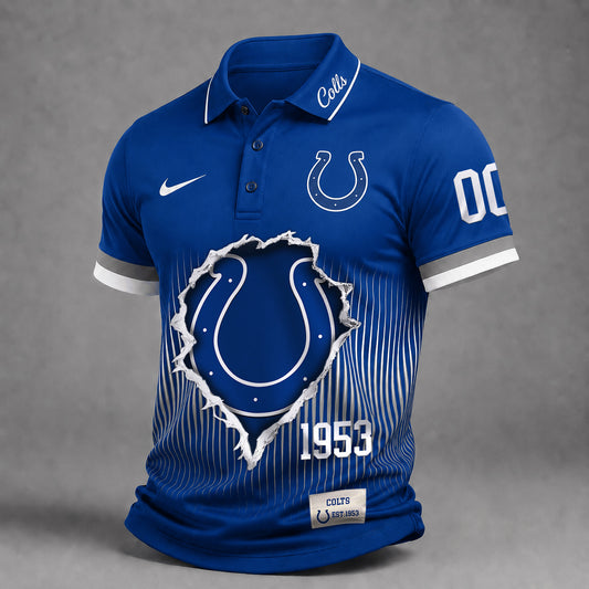 Premium NFL X IND Performance Polo V3 Shirt FOR SUMMER HOLIDAY 120626