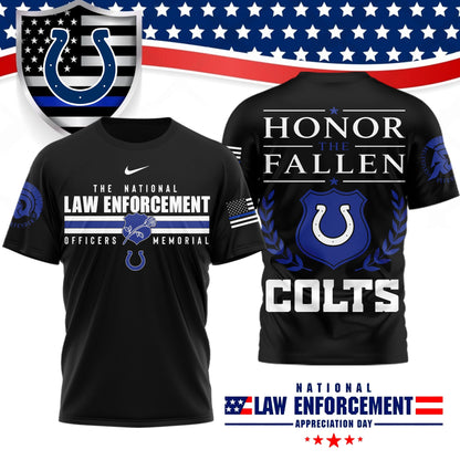 Premium NFL X IND The National Law Enforcement 3D Shirt NDT LVH 050626