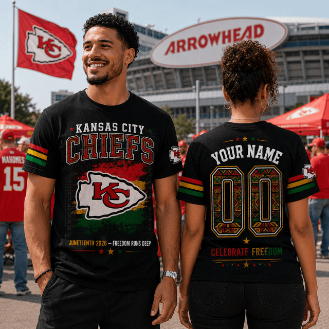 Premium NFL  X KCC Juneteenth 2026  Shirt Personalized Gift For Fan NDT VHM 090626